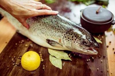 Семга атлантическая свежемороженая  1-2 кг