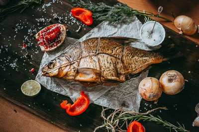 Лещ горячего копчения 