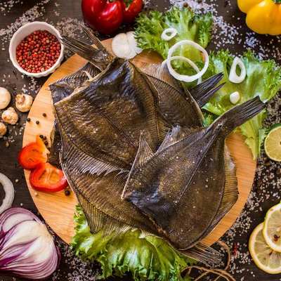 Камбала вяленая без головы