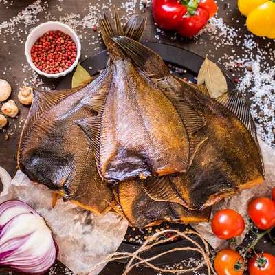 Камбала вяленая без головы