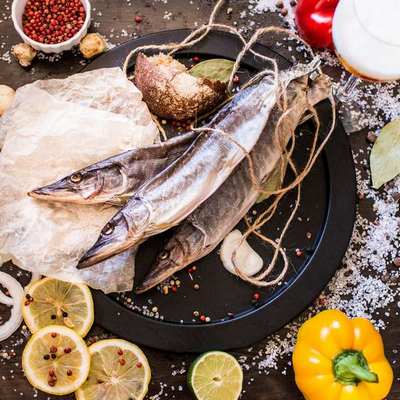 Щука вяленая непотрошеная