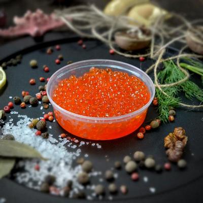 Икра красная КЕТЫ 100гр Камчатка, вылов 2021